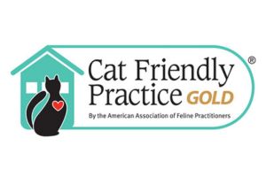 cat friendly practice gold logo